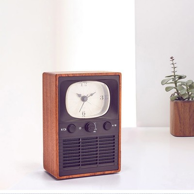 Portable New Design BT Speaker Wireless Digital Quartz Clock for living room and bedroom